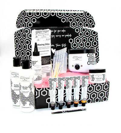 educator waxing and tinting beginners kit